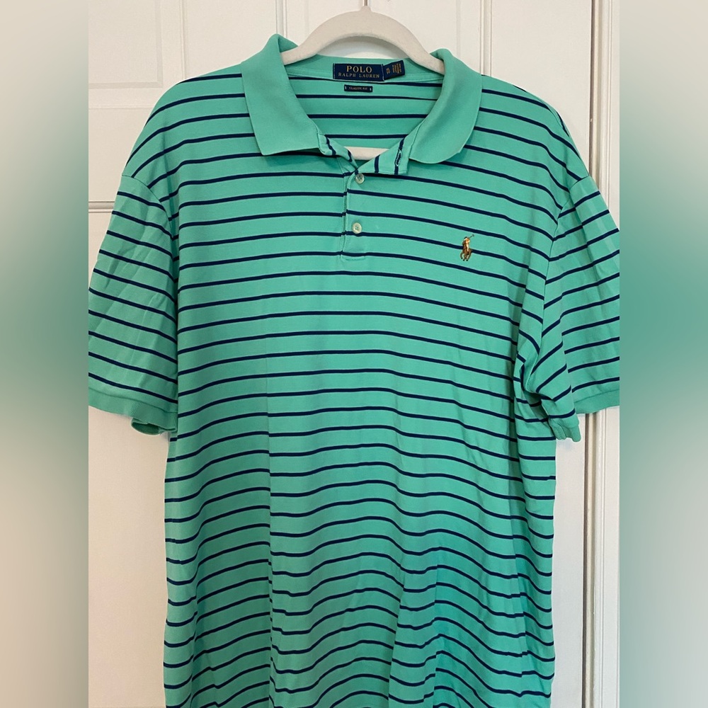 Polo Ralph Lauren Short Sleeved Collared Polo Shirt Size XL
